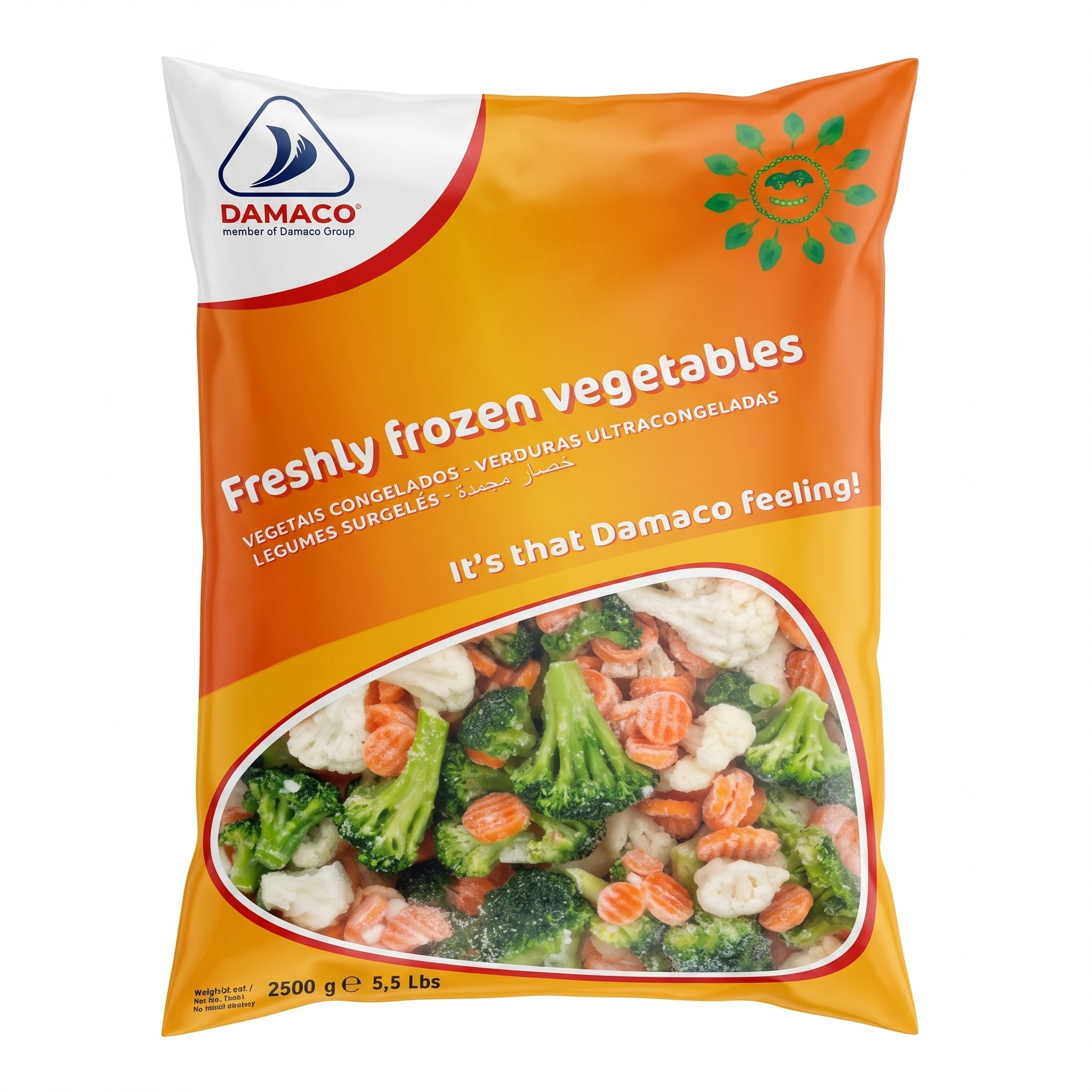 15 Mix Estilo Mexicano Congelado 2,5kg - Imagen 1
