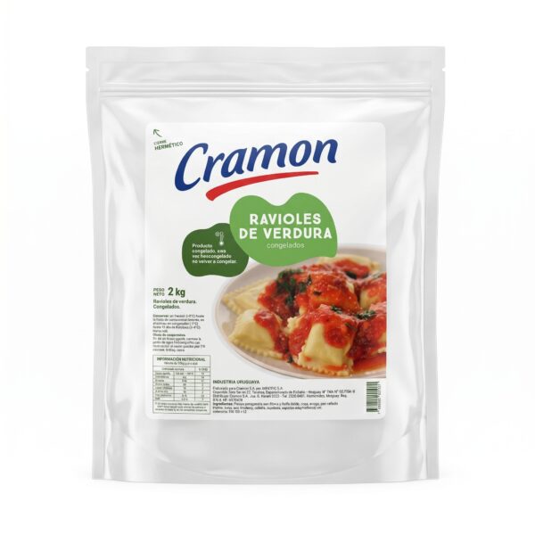 Ravioles de Verdura Congelados 2kg