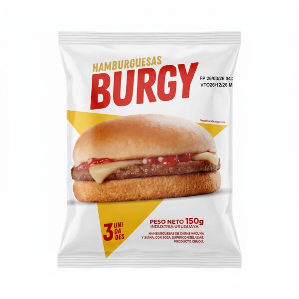 Hamburguesa Burgy Blanca