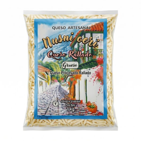 Queso Rallado Oferta Grueso 1kg