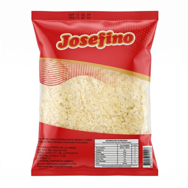 Queso Josefino rallado grueso 1kg