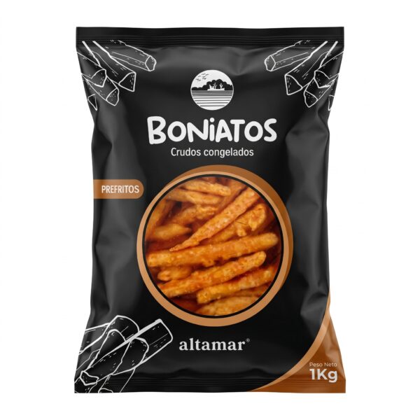 Bastones de Boniato Prefrito Altamar 1Kg