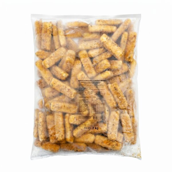 Bastoncitos de Muzzarella Congelados 2kg
