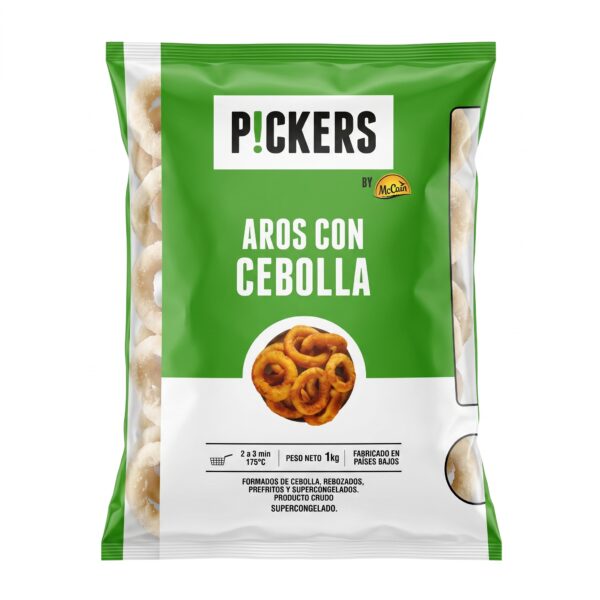Aros de Cebolla Rebozados Congelados 1kg