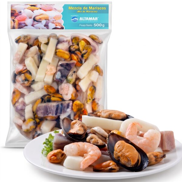 Mix de Mariscos Standard Congelado 1Kg