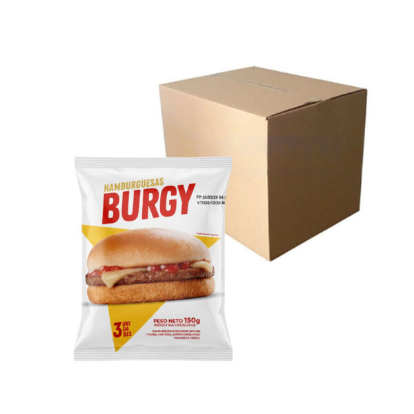 Hamburguesas Burgy x 48 pack